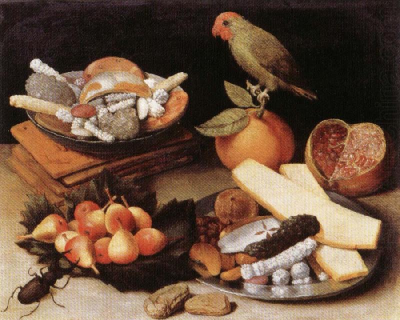 FLEGEL, Georg Still Life with Parrot china oil painting image